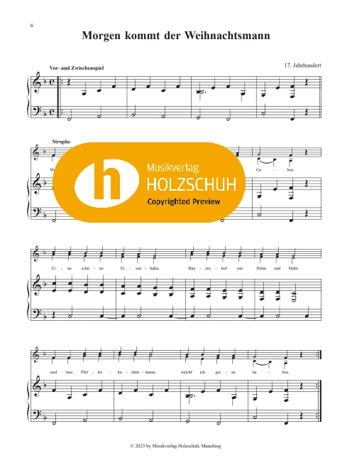 Morgen kommt der Weihnachtsmann